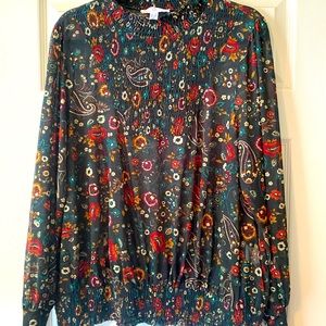 Addition Elle sheer blouse size 2X